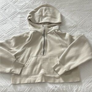 Lululmeon Cropped Scuba Hoodie